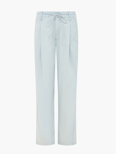 French Connection Chess Denim Tapered Leg Jean in Light Blue