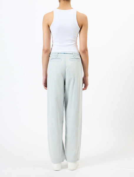 French Connection Chess Denim Tapered Leg Jean in Light Blue