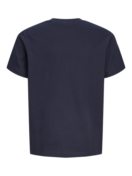 JJXX Printed "Vancouver" T-Shirt in Navy