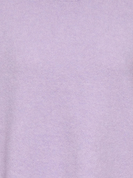 JDY 3/4 Sleeve Knit Top in Lilac