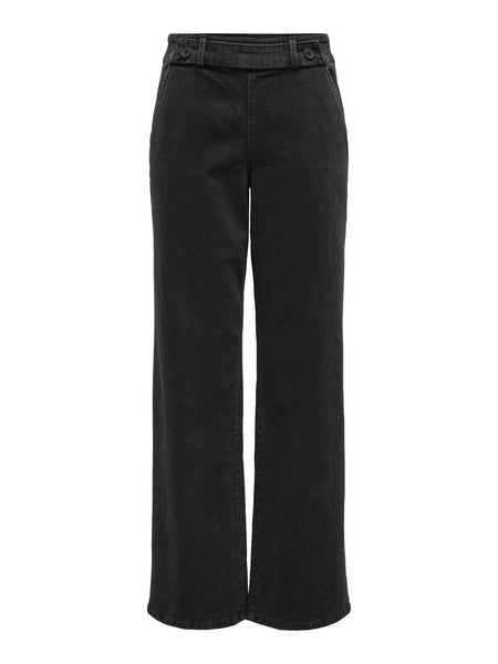 JDY Wide Leg Jeans in Black