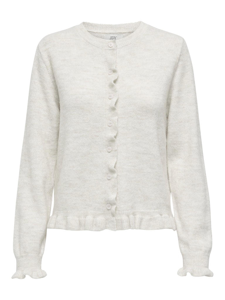 JDY Frill Cardigan in Cream