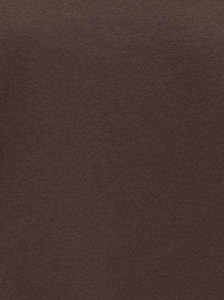 JDY Embroidered Heart Sweatshirt in Brown
