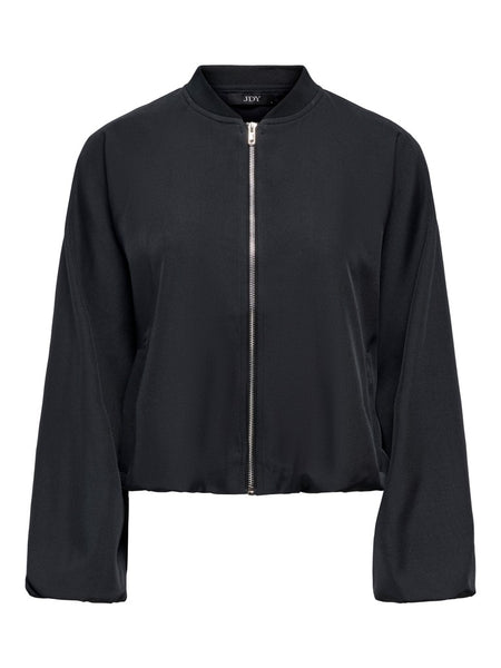 JDY Balloon Bomber Jacket in Black
