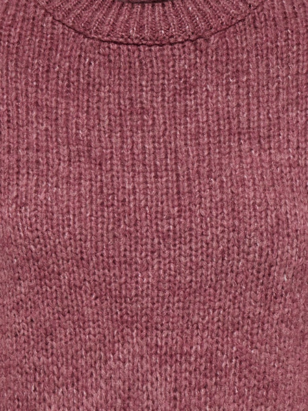 JDY Short Sleeve Knit Jumper in Pink