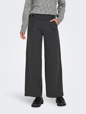 JDY Wide Leg Trousers in Grey