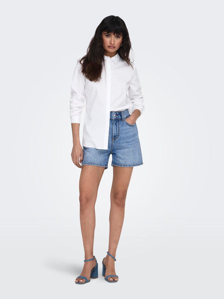 JDY Classic Shirt in White