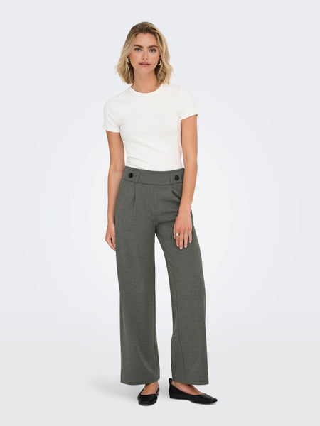 JDY Wide Leg Trousers in Sage Green
