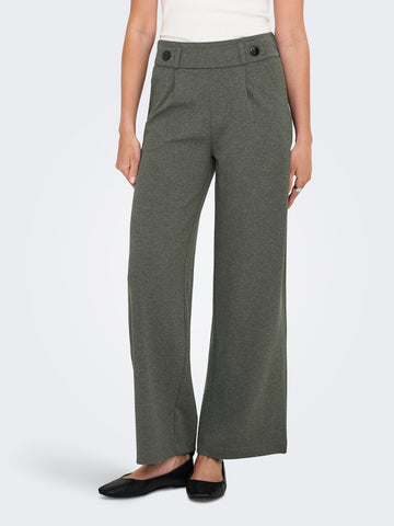 JDY Wide Leg Trousers in Sage Green