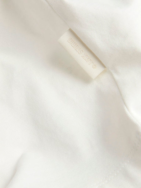 JJXX Long Sleeve Boxy Top in White