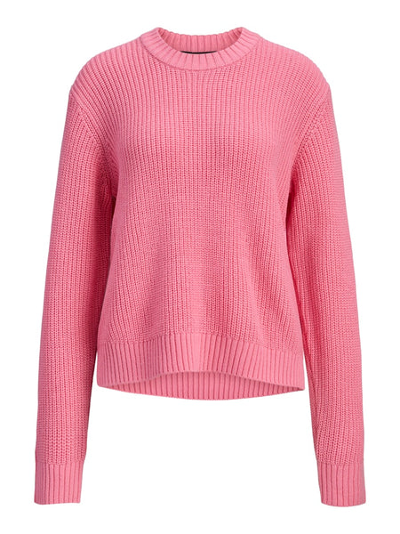 JJXX Crew Neck Knit Jumper in Pink