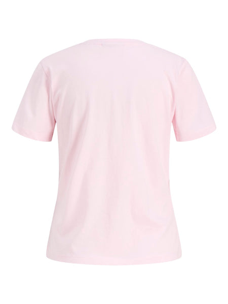 JJXX Starfish Print T-Shirt in Pink