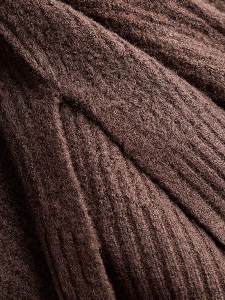 JJXX Crew Neck Knit Jumper in Brown