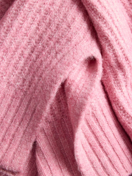 JJXX Crew Neck Knit Jumper in Pink