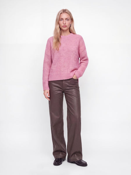 JJXX Crew Neck Knit Jumper in Pink
