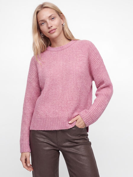 JJXX Crew Neck Knit Jumper in Pink