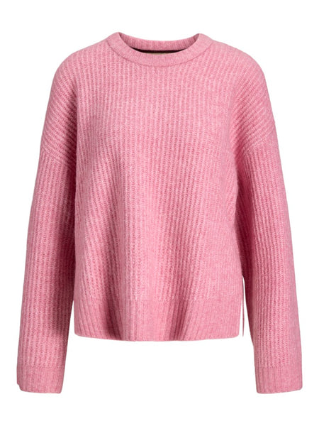 JJXX Crew Neck Knit Jumper in Pink