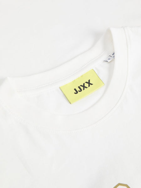 JJXX Printed "Japan" T-Shirt in White