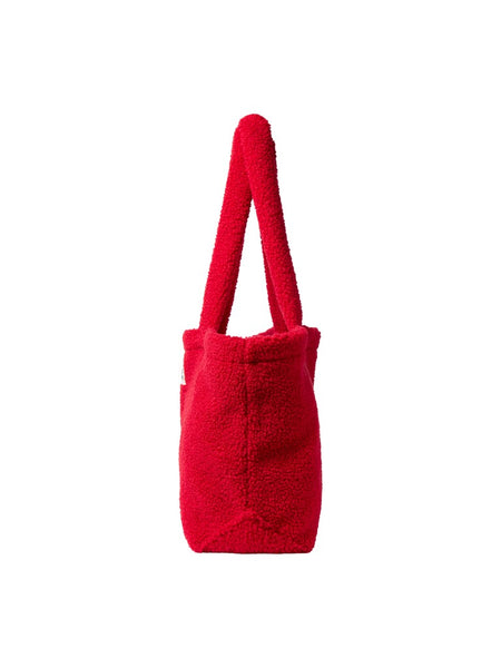 JJXX Teddy Tote Bag in Red