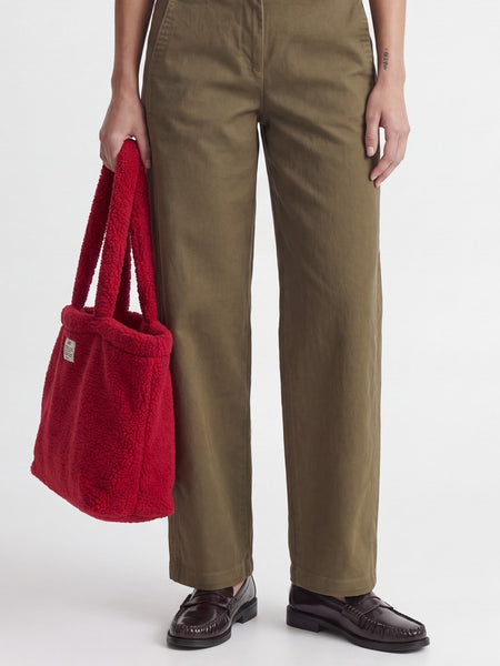 JJXX Teddy Tote Bag in Red
