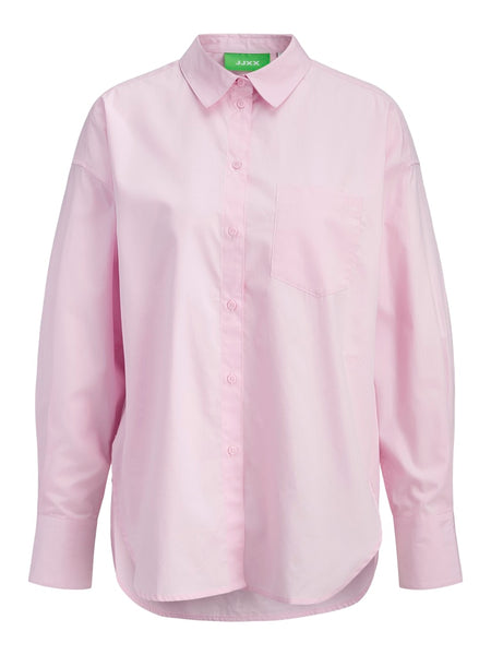 JJXX Poplin Shirt in Light Pink