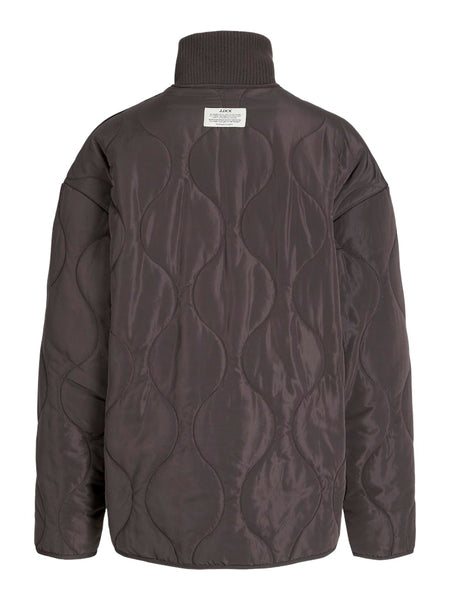 JJXX Quilted Jacket in Brown