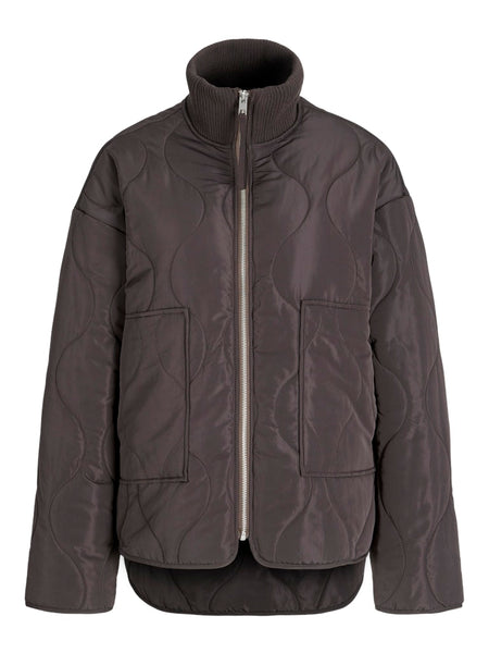 JJXX Quilted Jacket in Brown