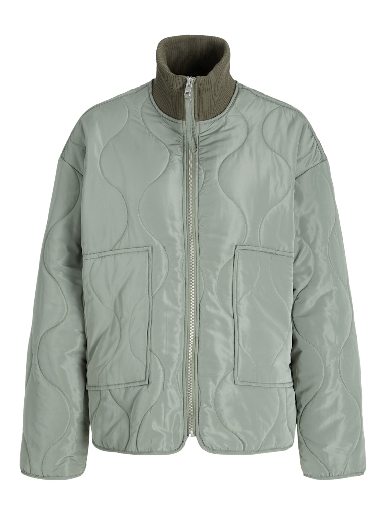 JJXX Quilted Jacket in Green