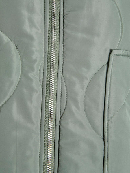 JJXX Quilted Jacket in Green