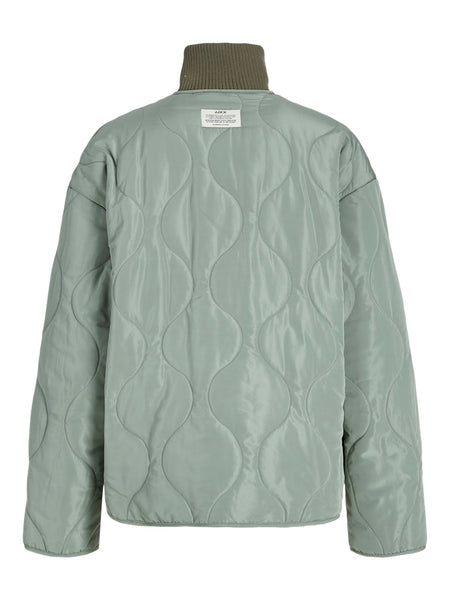 JJXX Quilted Jacket in Green