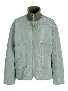 JJXX Quilted Jacket in Green