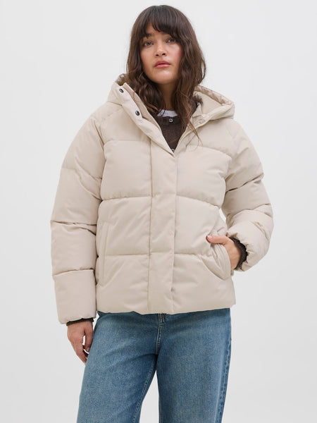 JJXX Puffer Jacket in Cream