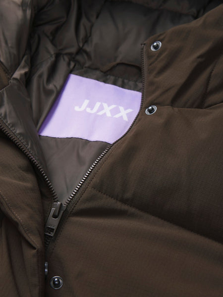 JJXX Puffer Jacket in Brown