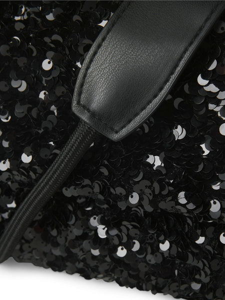 JJXX Sequin Cross Body Bag in Black