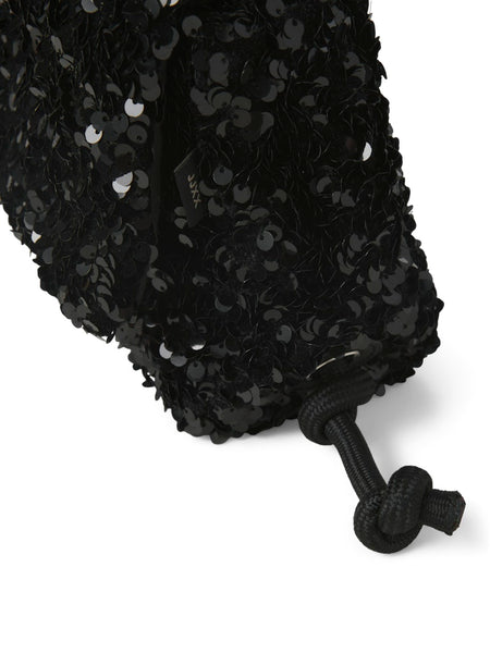 JJXX Sequin Cross Body Bag in Black