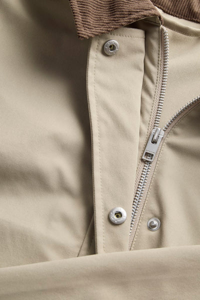 JJXX Cord Collar Jacket in Beige
