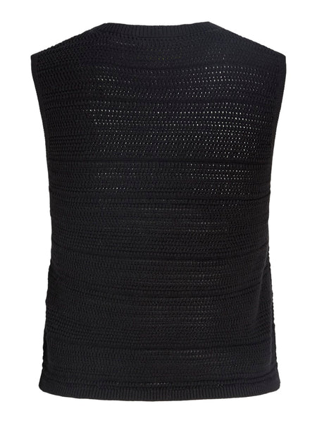 JJXX Knit Vest in Black