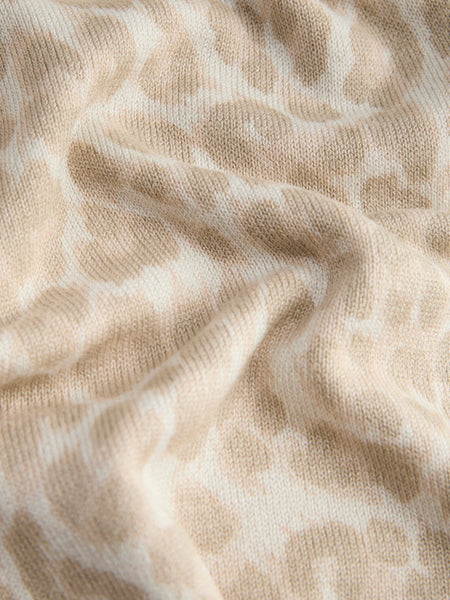 JJXX Leopard Print Tank Top in Beige