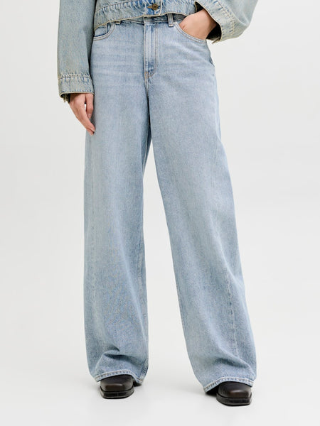 JJXX Wide Leg Jeans in Light Blue