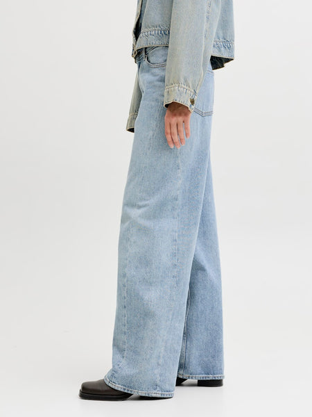 JJXX Wide Leg Jeans in Light Blue