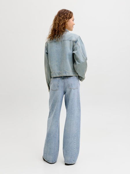 JJXX Wide Leg Jeans in Light Blue