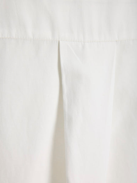 JJXX 3/4 Sleeve Poplin Blouse in White