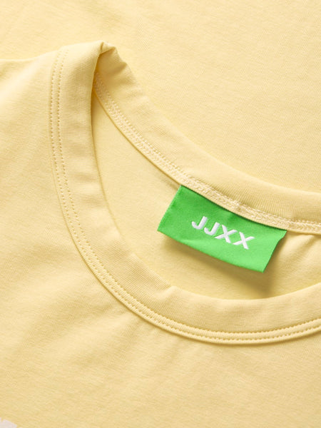 JJXX Chilli Print T-Shirt in Yellow