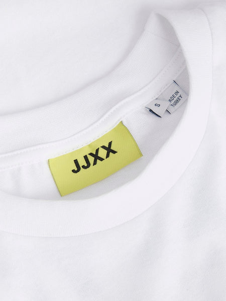 JJXX Loose Fit "Shell Yeah" T-Shirt in White