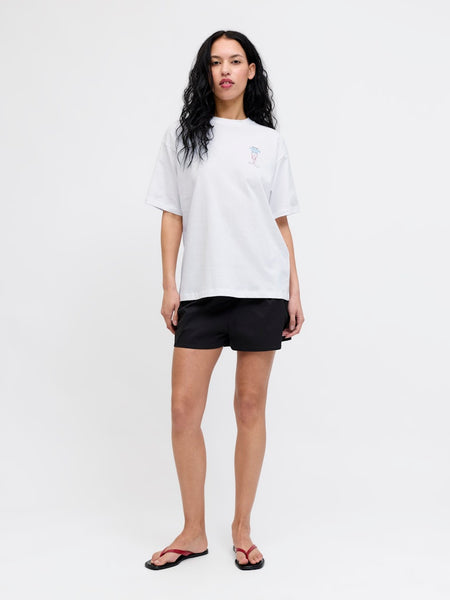 JJXX Loose Fit "Lobster Club" T-Shirt in White