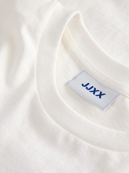 JJXX Loose Fit "Coffee Club" T-Shirt in White