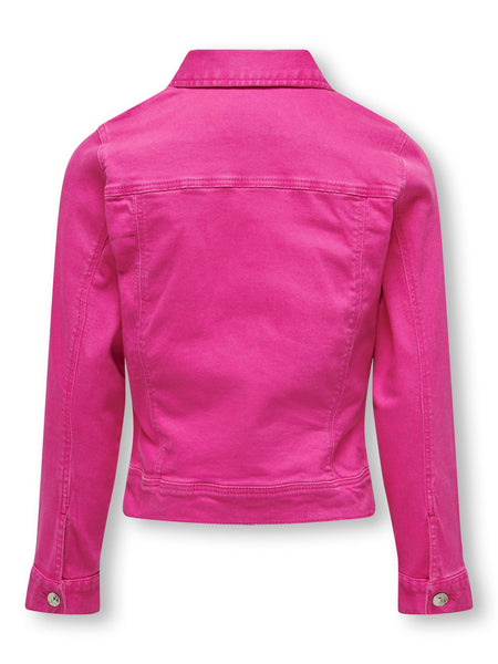 Kids Only Denim Jacket in Pink