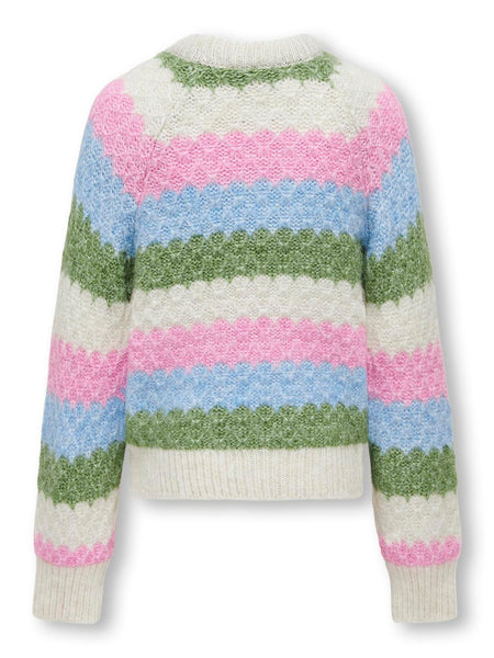 Kids Only Multicoloured Striped Knit Jumper