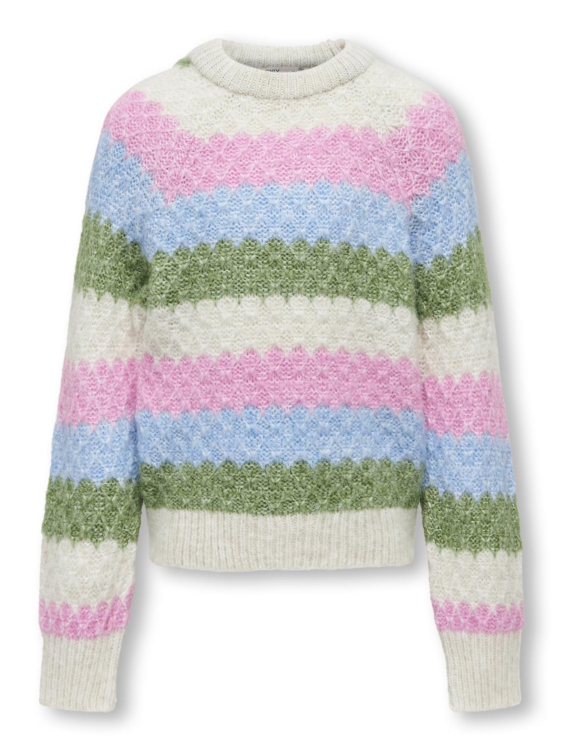 Kids Only Multicoloured Striped Knit Jumper