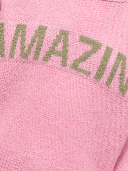 KIDS ONLY "Amazing" Knit Jumper in Pink